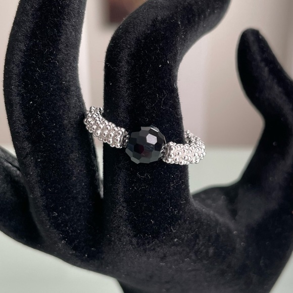 67. Black Onyx Ring - Picture 1 of 1